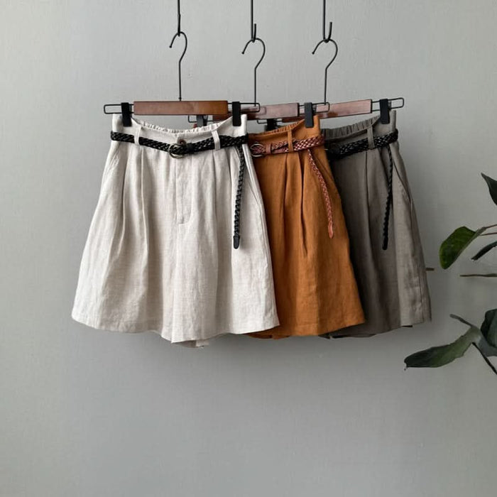 KAYLA LINEN SHORTS