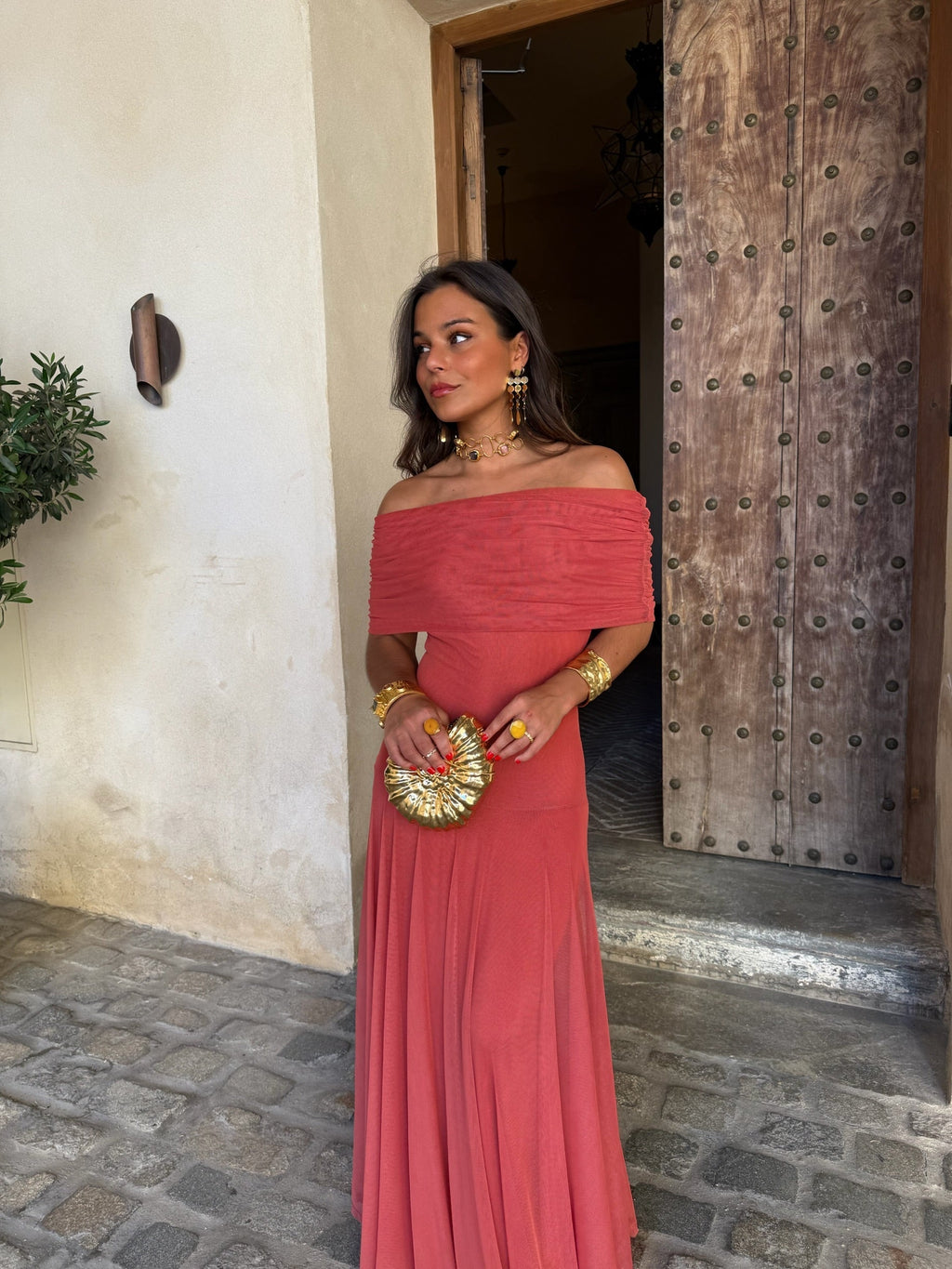 Vestido Toledo - Rosa