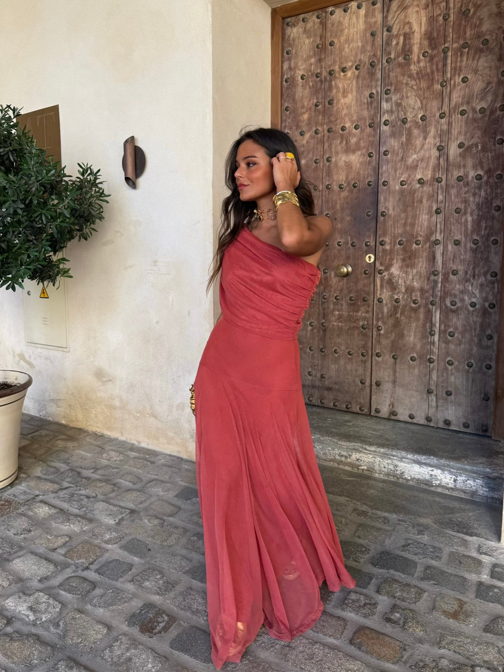 Vestido Toledo - Rosa