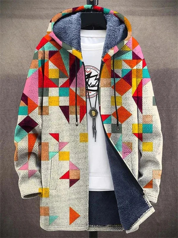 Emilio | Abrigo artístico bohemio
