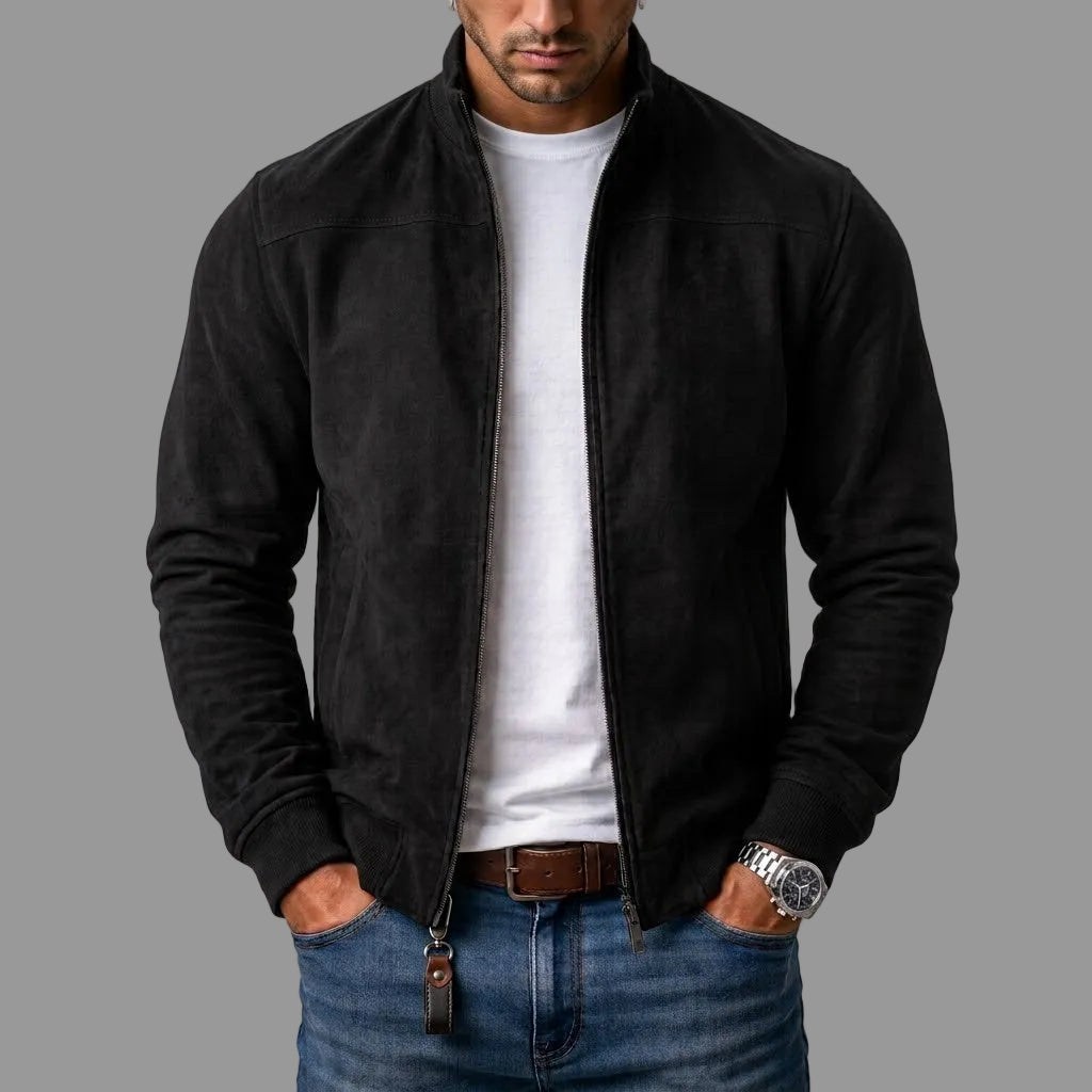 Marco | Chaqueta bomber de ante
