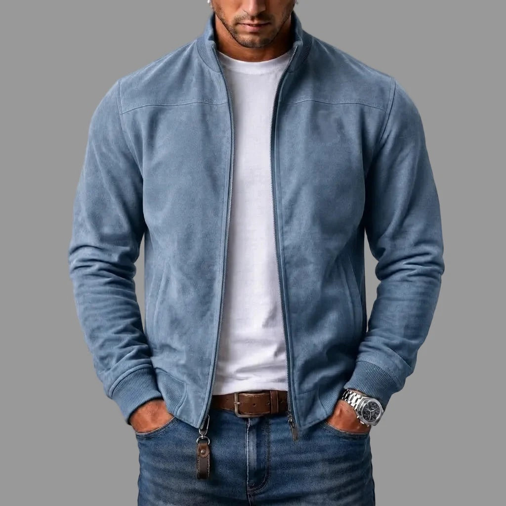 Marco | Chaqueta bomber de ante