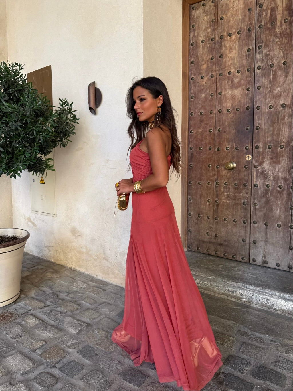 Vestido Toledo - Rosa