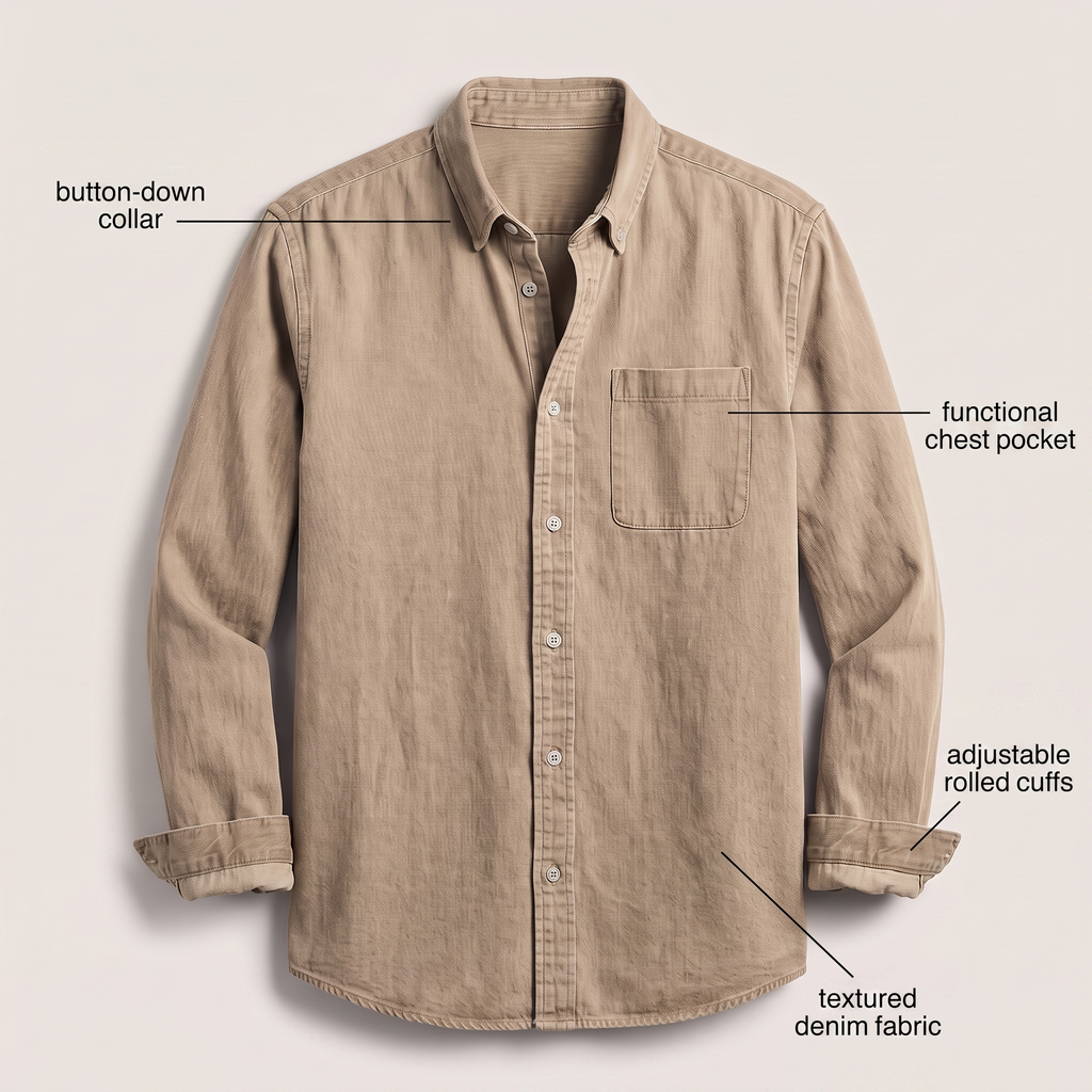 ALEXANDAR SIGNATURE DENIM SHIRT
