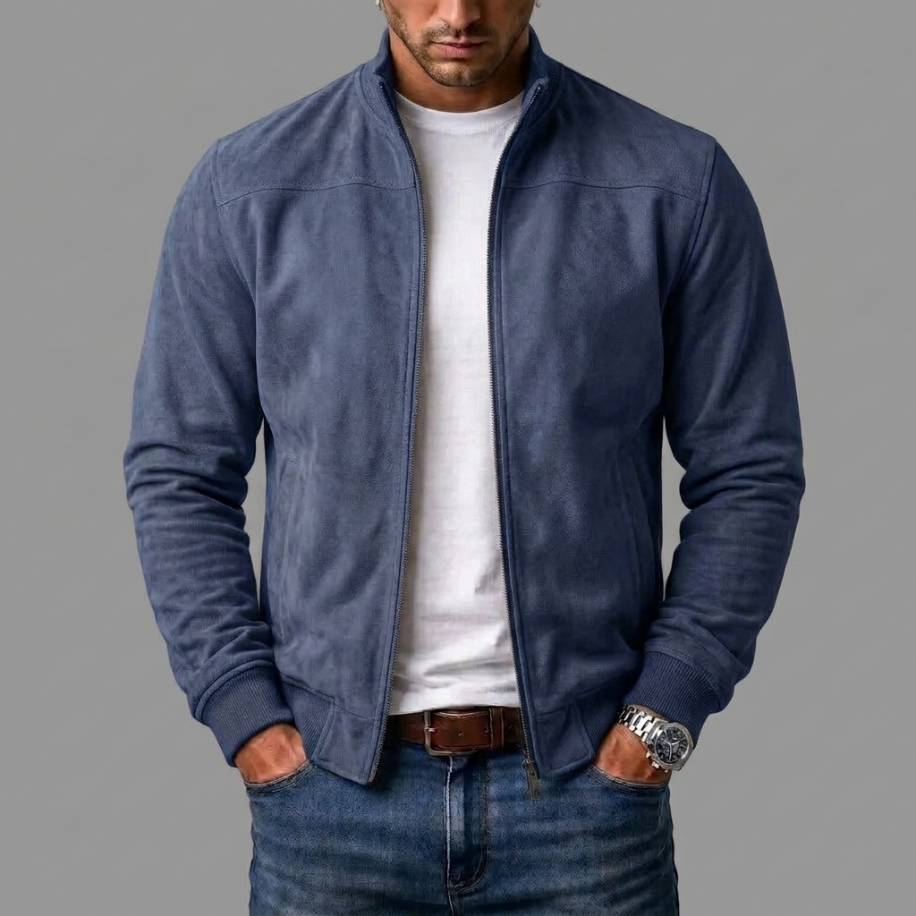 Marco | Chaqueta bomber de ante
